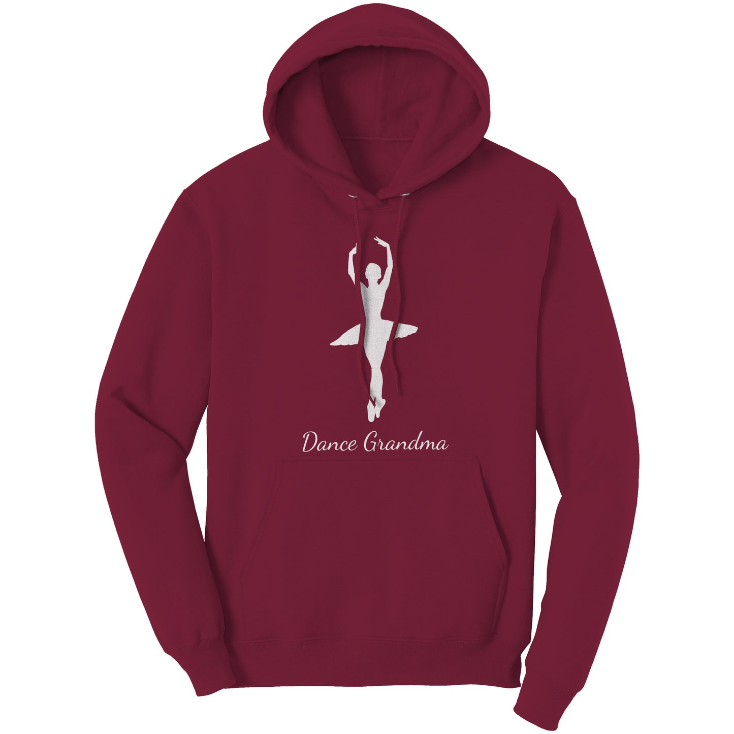 Dance Grandma Hoodie – Ballerina Pullover Sweatshirt for Proud Grandmas | Women’s Dance Recital Gift