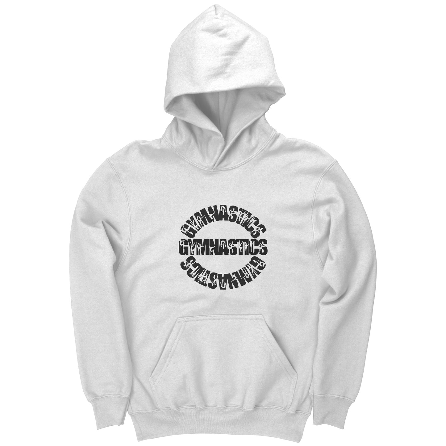 White Gymnastics Gymnastics Gymnastics Children's Hoodie