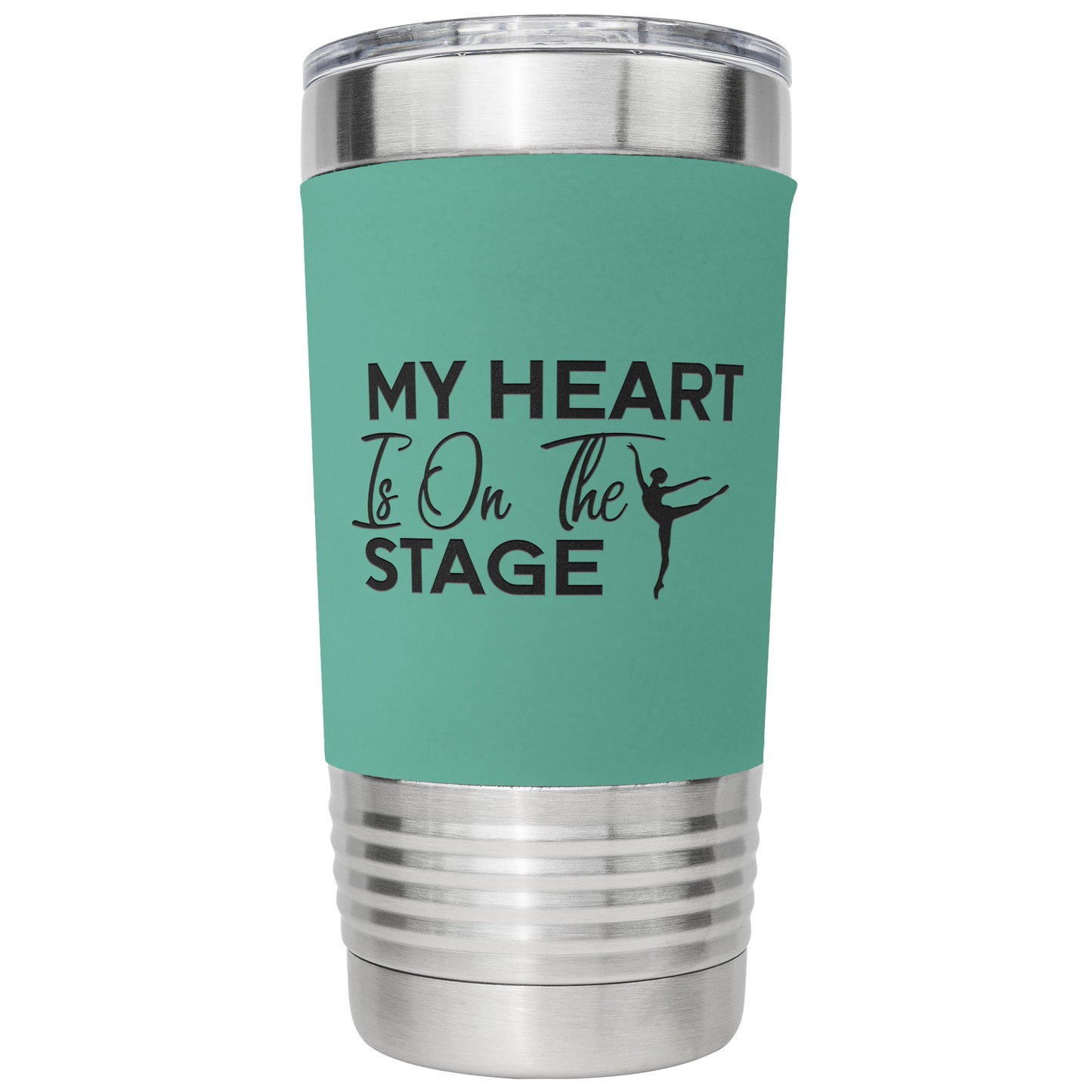 My Heart is on The Stage 20 oz Tumbler for Dance Moms