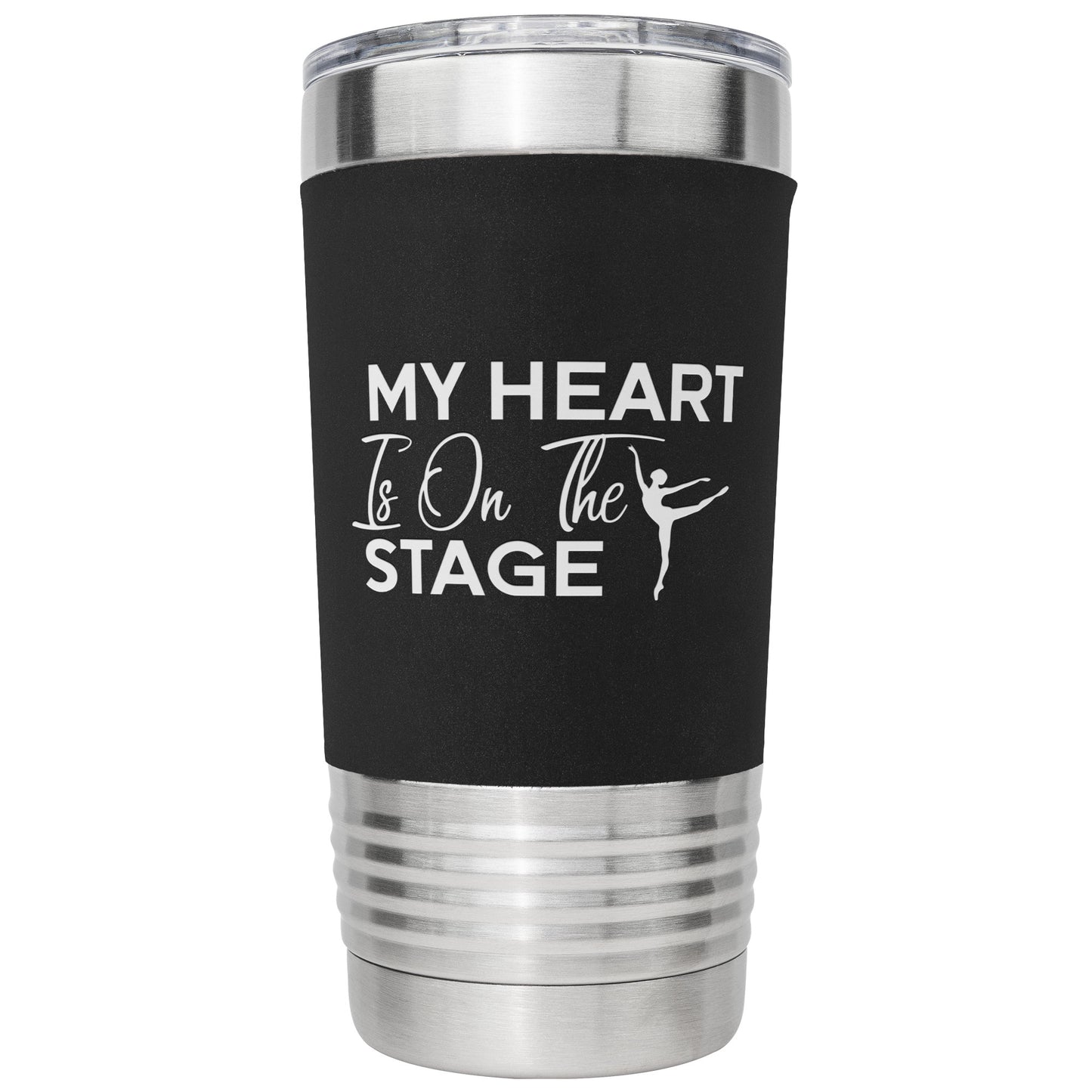 My Heart is on The Stage 20 oz Tumbler for Dance Moms