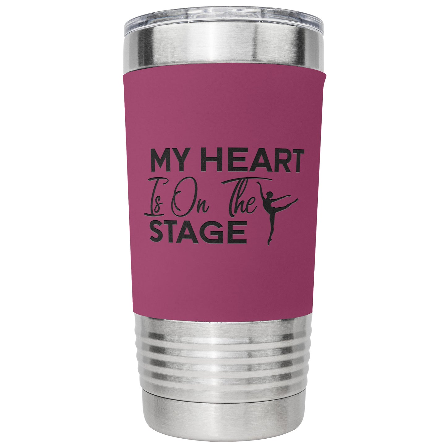 My Heart is on The Stage 20 oz Tumbler for Dance Moms