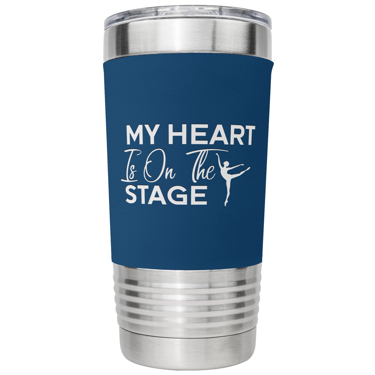 My Heart is on The Stage 20 oz Tumbler for Dance Moms