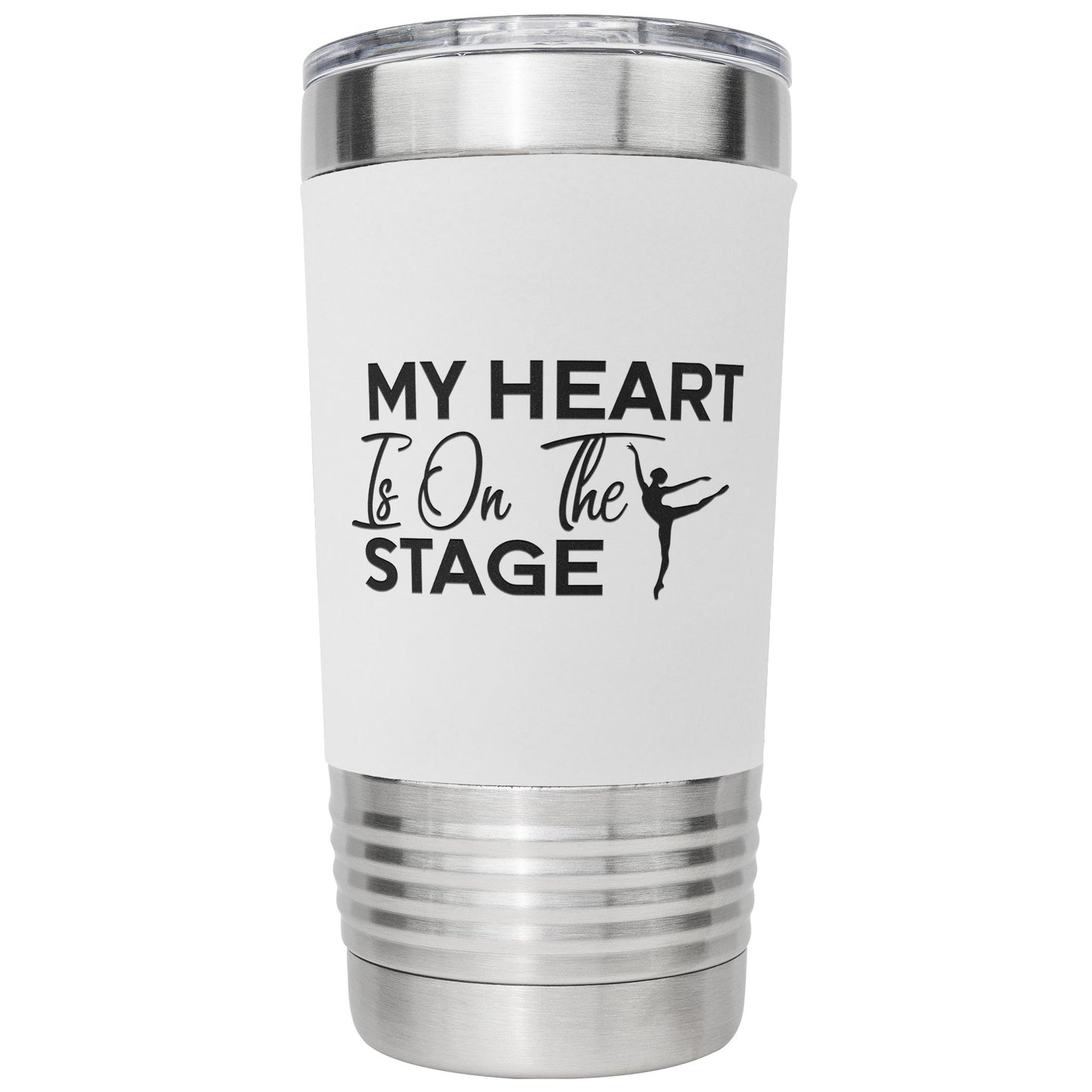 My Heart is on The Stage 20 oz Tumbler for Dance Moms